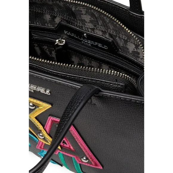 womens Maybelle Satchel With Logo